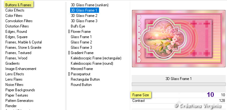 vintage_3D frame